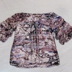 Off the shoulder blouse